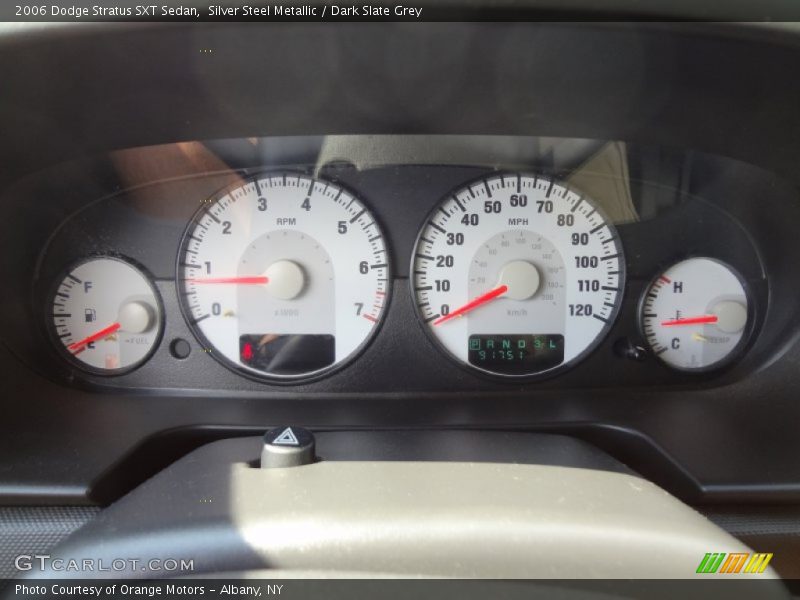 Silver Steel Metallic / Dark Slate Grey 2006 Dodge Stratus SXT Sedan