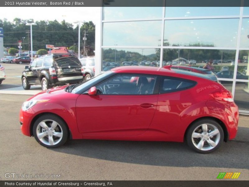 Boston Red / Black 2013 Hyundai Veloster
