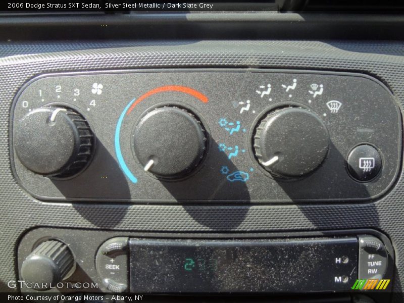 Silver Steel Metallic / Dark Slate Grey 2006 Dodge Stratus SXT Sedan