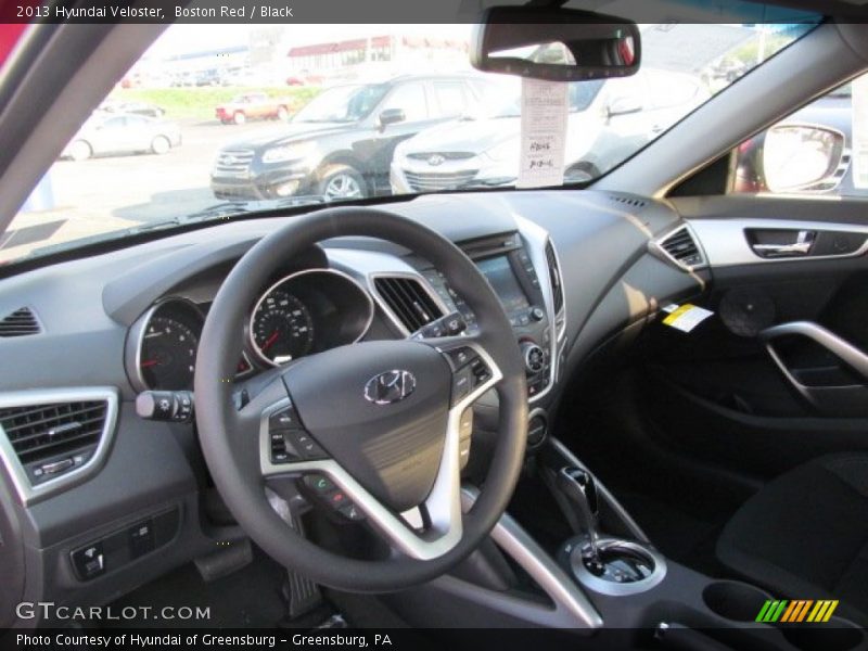 Boston Red / Black 2013 Hyundai Veloster