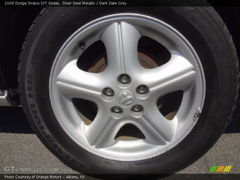 Silver Steel Metallic / Dark Slate Grey 2006 Dodge Stratus SXT Sedan