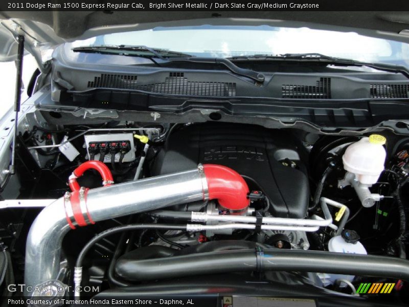 Bright Silver Metallic / Dark Slate Gray/Medium Graystone 2011 Dodge Ram 1500 Express Regular Cab