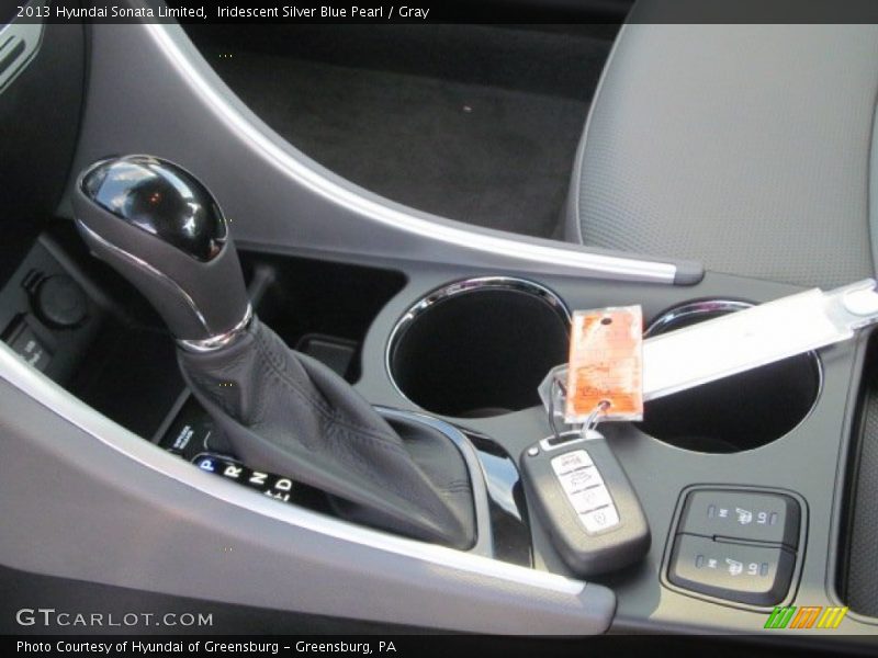 Iridescent Silver Blue Pearl / Gray 2013 Hyundai Sonata Limited
