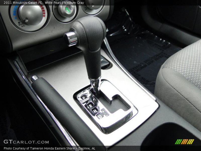 White Pearl / Medium Gray 2011 Mitsubishi Galant FE