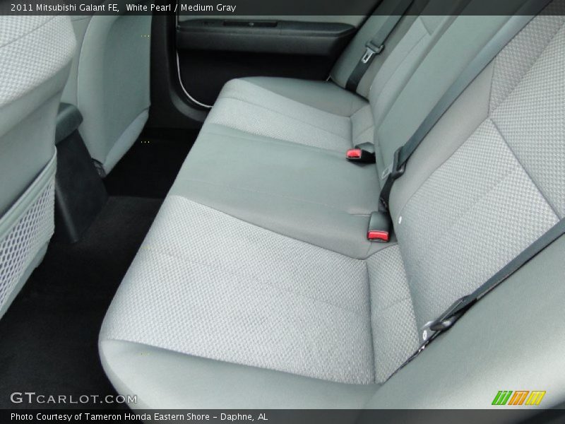 White Pearl / Medium Gray 2011 Mitsubishi Galant FE