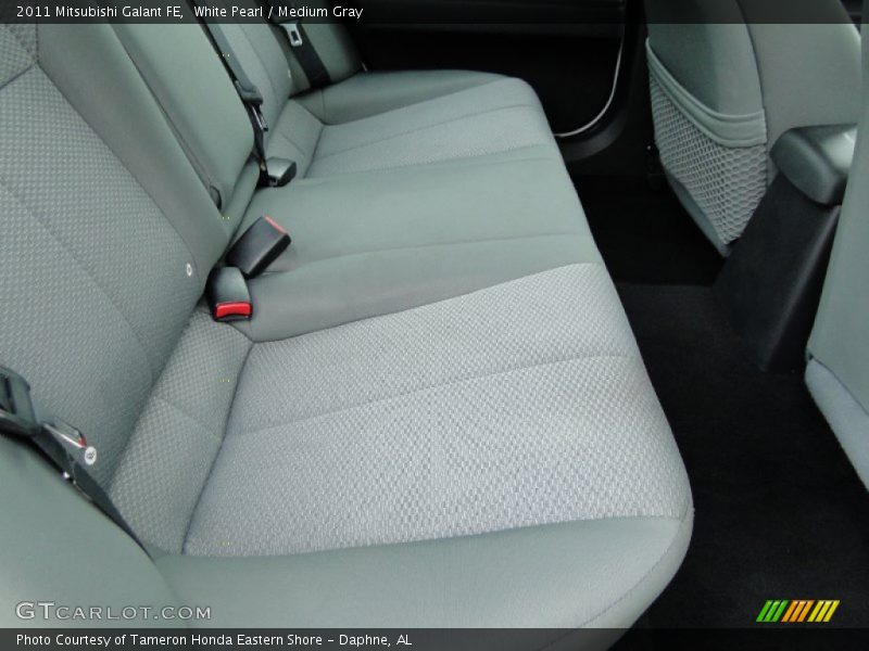 White Pearl / Medium Gray 2011 Mitsubishi Galant FE