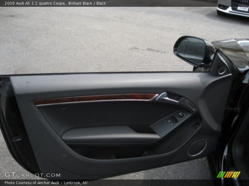 Brilliant Black / Black 2009 Audi A5 3.2 quattro Coupe