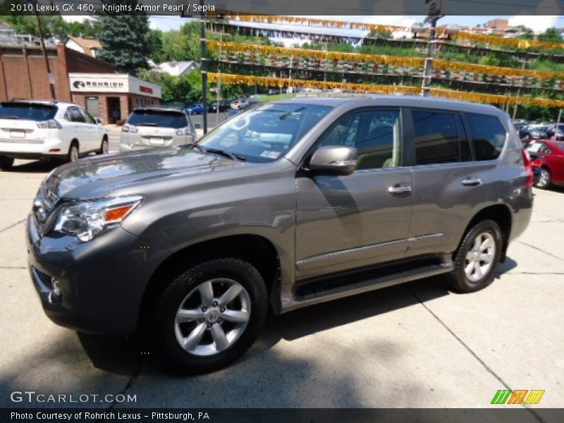 Knights Armor Pearl / Sepia 2010 Lexus GX 460