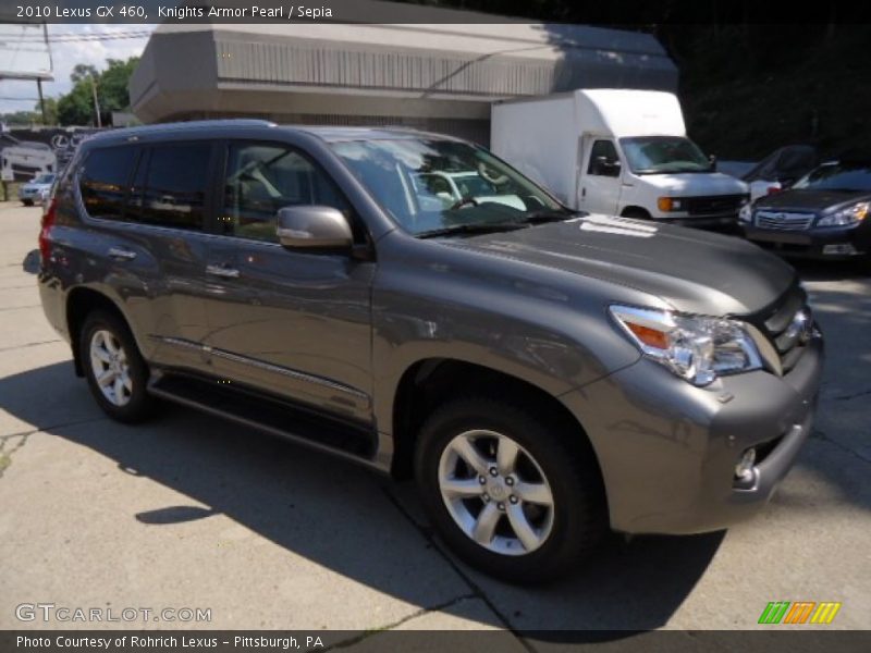 Knights Armor Pearl / Sepia 2010 Lexus GX 460