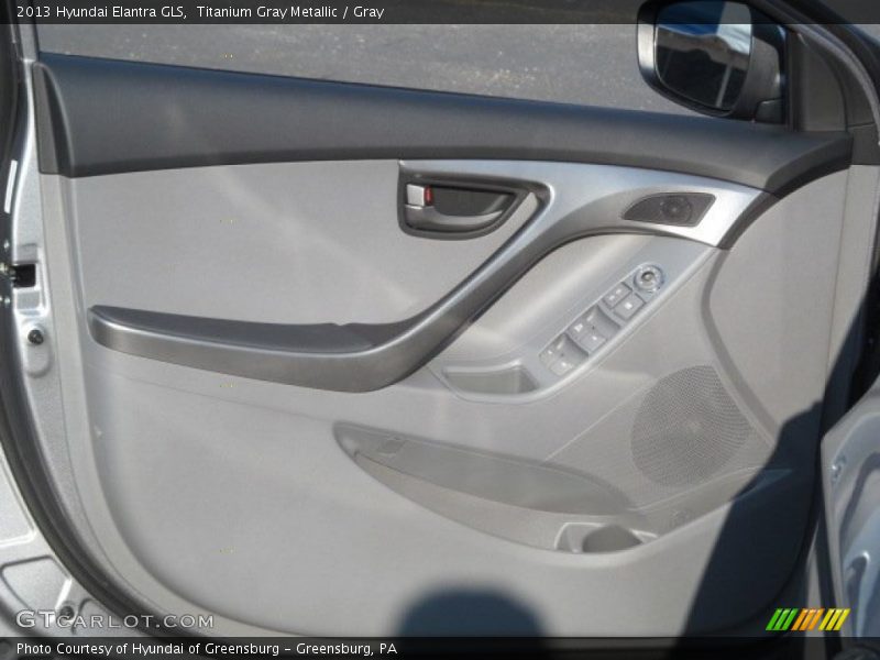 Titanium Gray Metallic / Gray 2013 Hyundai Elantra GLS