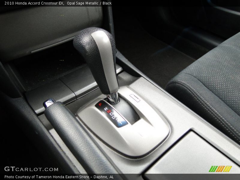 Opal Sage Metallic / Black 2010 Honda Accord Crosstour EX