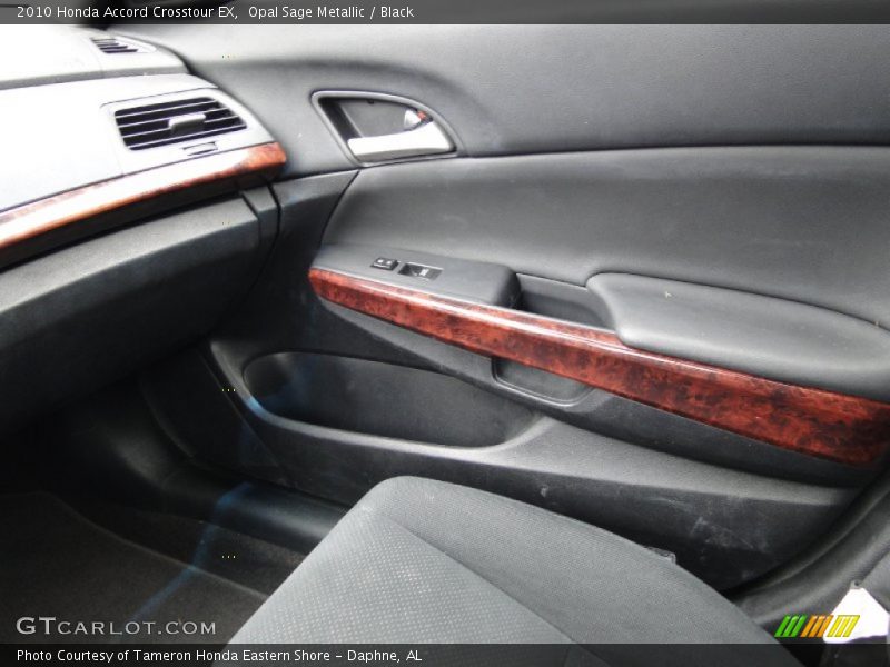 Opal Sage Metallic / Black 2010 Honda Accord Crosstour EX