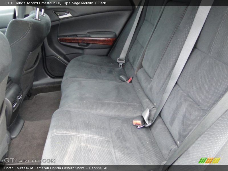 Opal Sage Metallic / Black 2010 Honda Accord Crosstour EX