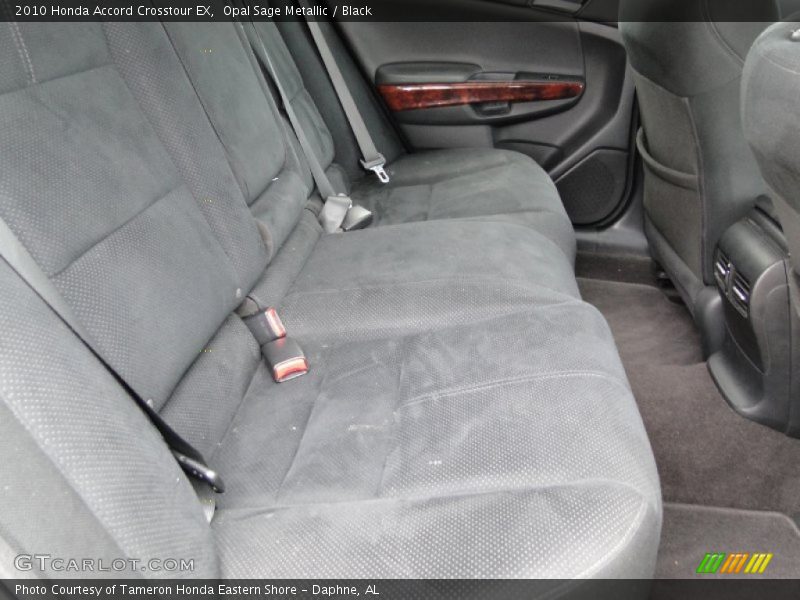 Opal Sage Metallic / Black 2010 Honda Accord Crosstour EX