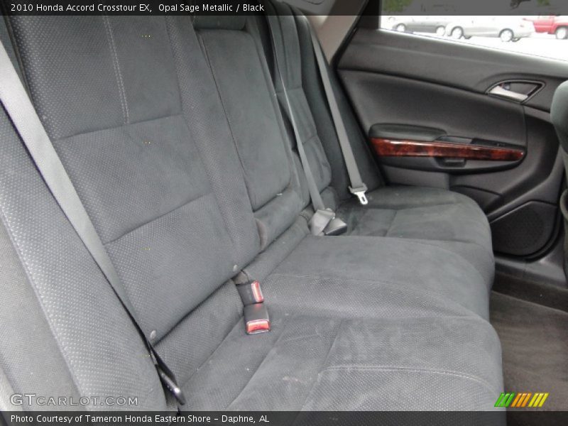 Opal Sage Metallic / Black 2010 Honda Accord Crosstour EX