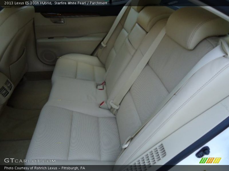 Starfire White Pearl / Parchment 2013 Lexus ES 300h Hybrid