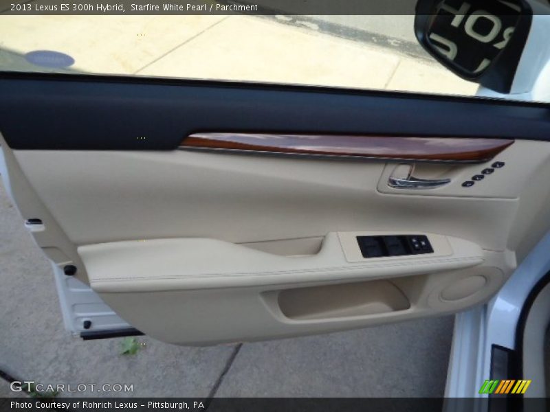 Starfire White Pearl / Parchment 2013 Lexus ES 300h Hybrid