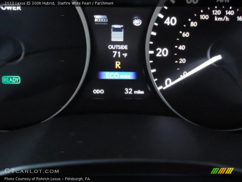 Starfire White Pearl / Parchment 2013 Lexus ES 300h Hybrid