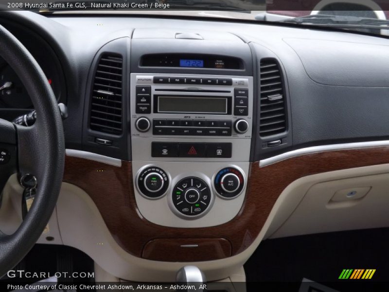 Natural Khaki Green / Beige 2008 Hyundai Santa Fe GLS