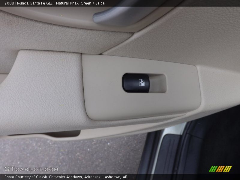 Natural Khaki Green / Beige 2008 Hyundai Santa Fe GLS