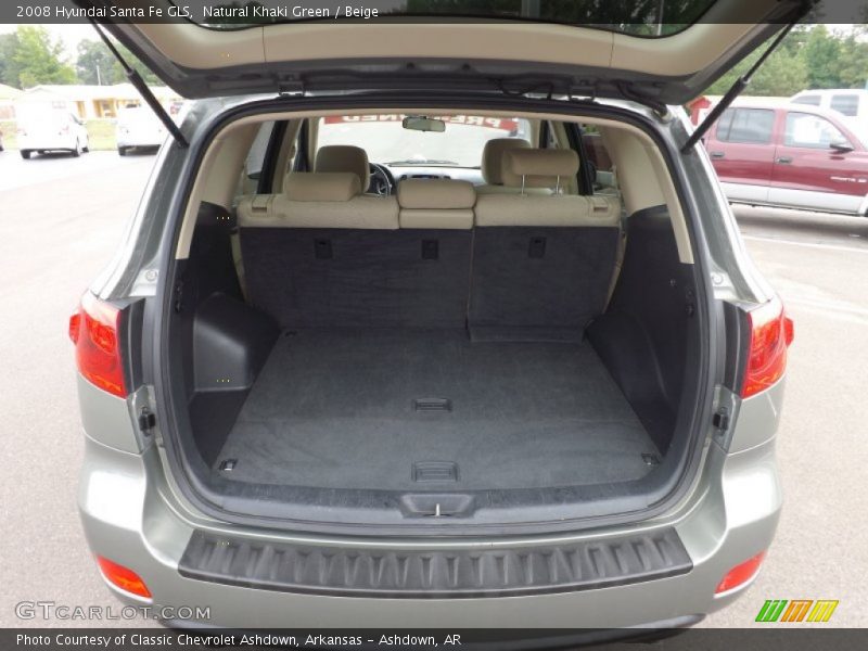 Natural Khaki Green / Beige 2008 Hyundai Santa Fe GLS