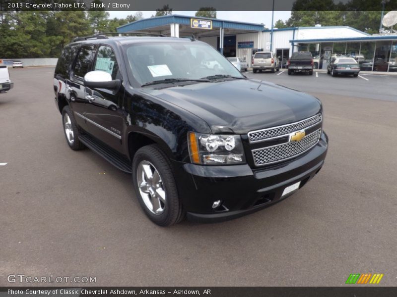 Black / Ebony 2013 Chevrolet Tahoe LTZ