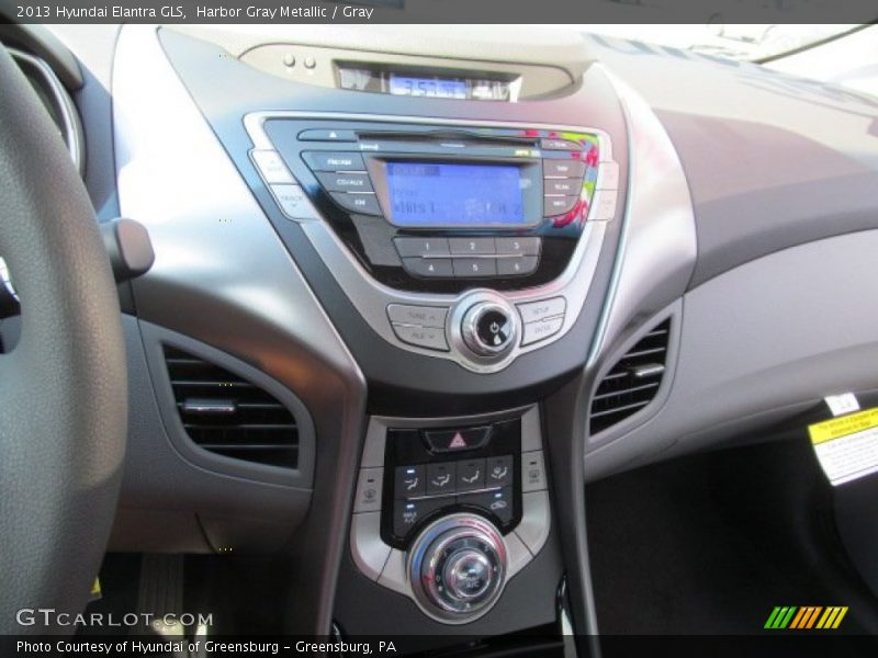 Harbor Gray Metallic / Gray 2013 Hyundai Elantra GLS