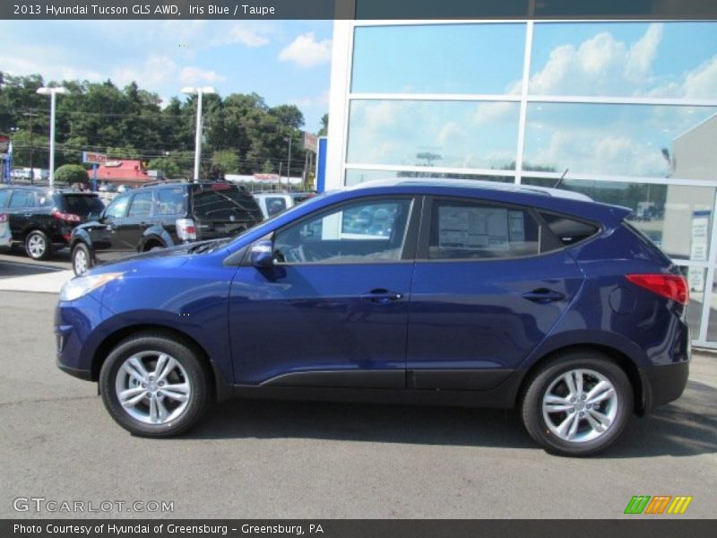  2013 Tucson GLS AWD Iris Blue