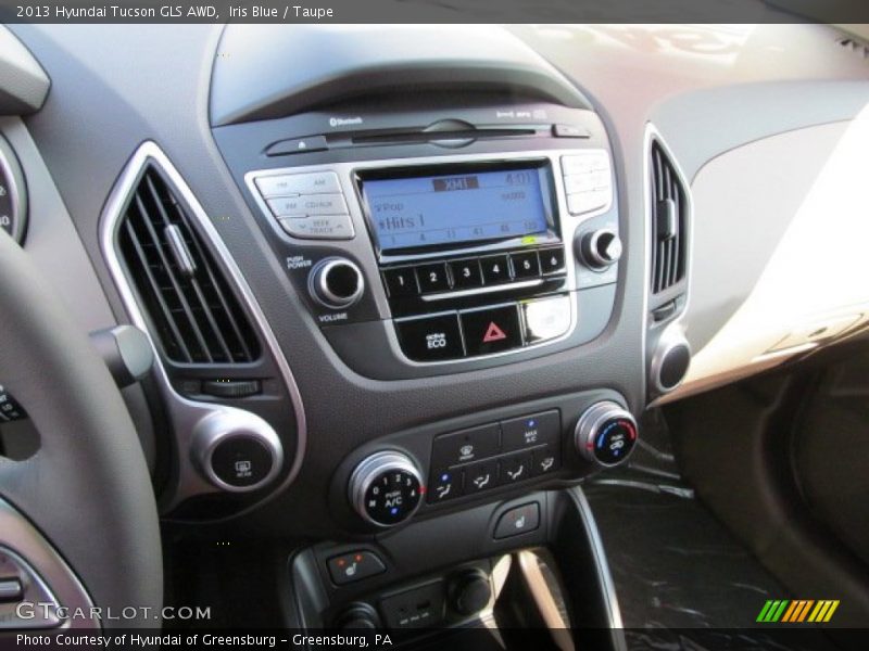 Iris Blue / Taupe 2013 Hyundai Tucson GLS AWD