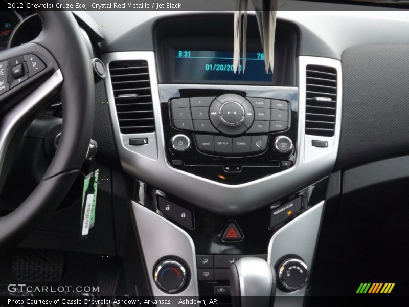 Crystal Red Metallic / Jet Black 2012 Chevrolet Cruze Eco