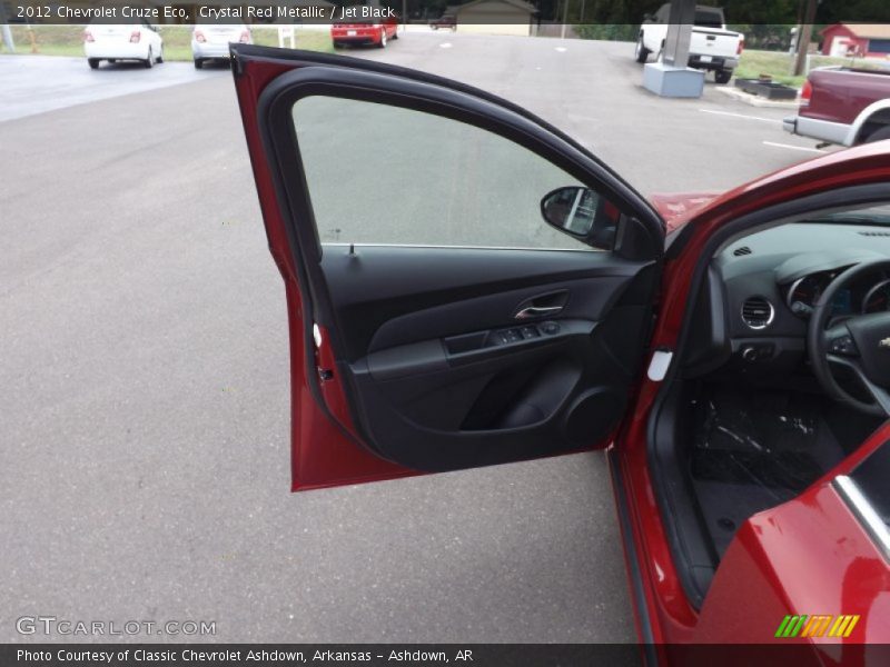 Crystal Red Metallic / Jet Black 2012 Chevrolet Cruze Eco