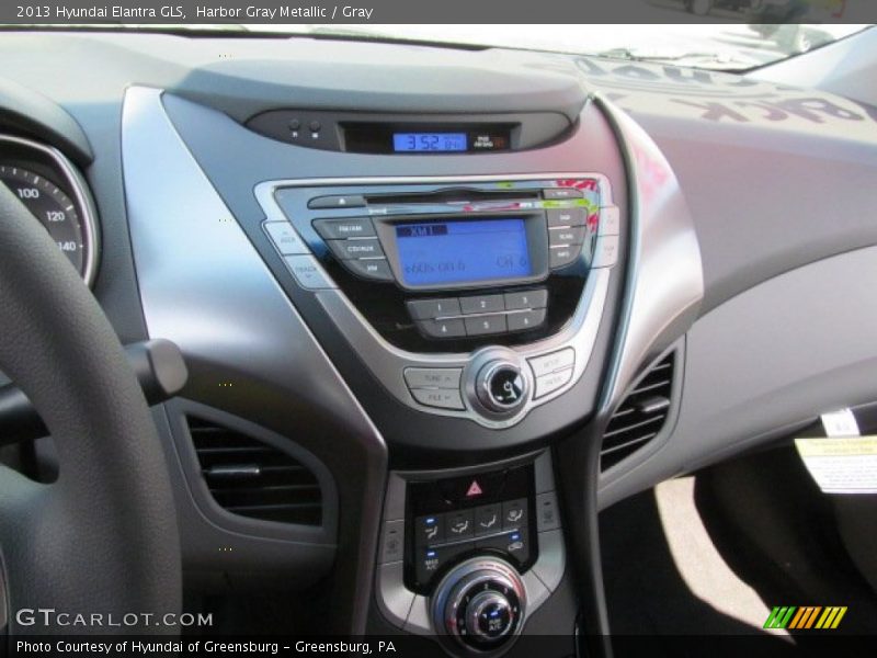 Harbor Gray Metallic / Gray 2013 Hyundai Elantra GLS