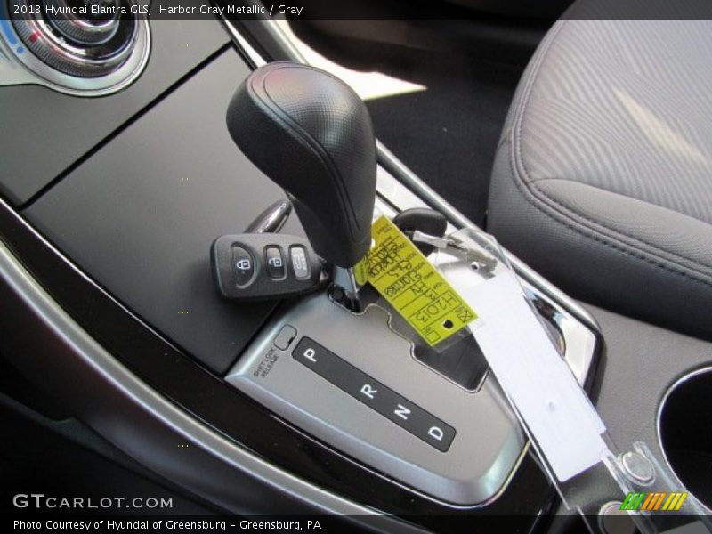 Harbor Gray Metallic / Gray 2013 Hyundai Elantra GLS