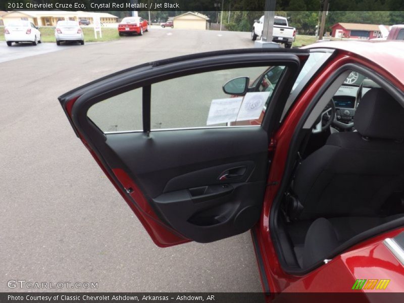 Crystal Red Metallic / Jet Black 2012 Chevrolet Cruze Eco