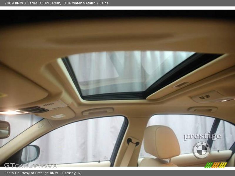 Blue Water Metallic / Beige 2009 BMW 3 Series 328xi Sedan