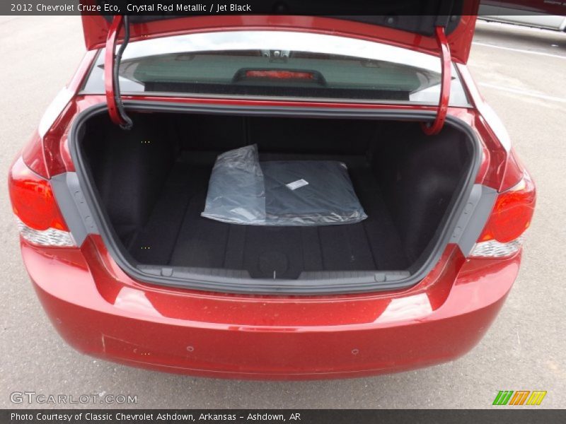Crystal Red Metallic / Jet Black 2012 Chevrolet Cruze Eco