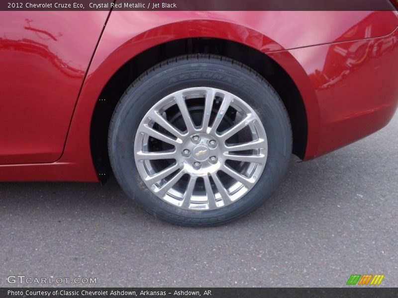 Crystal Red Metallic / Jet Black 2012 Chevrolet Cruze Eco