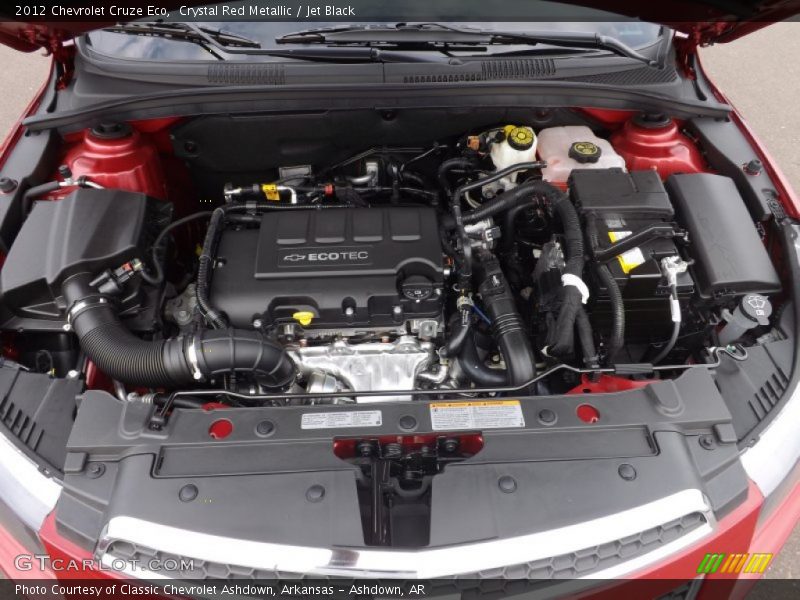 Crystal Red Metallic / Jet Black 2012 Chevrolet Cruze Eco