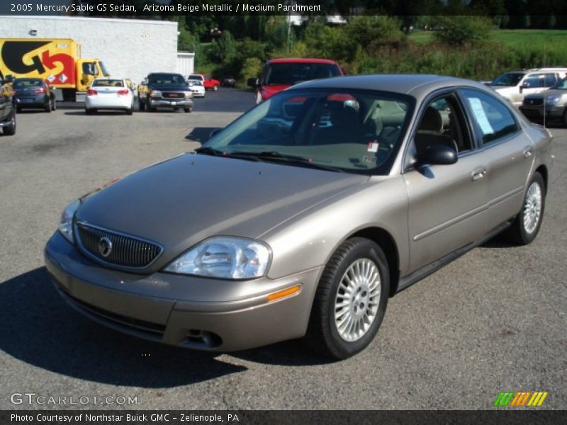 Arizona Beige Metallic / Medium Parchment 2005 Mercury Sable GS Sedan