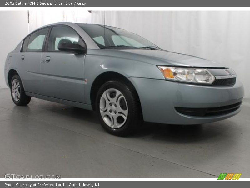 Silver Blue / Gray 2003 Saturn ION 2 Sedan