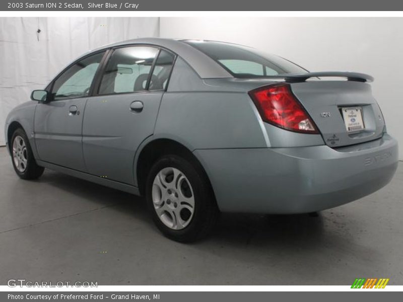 Silver Blue / Gray 2003 Saturn ION 2 Sedan