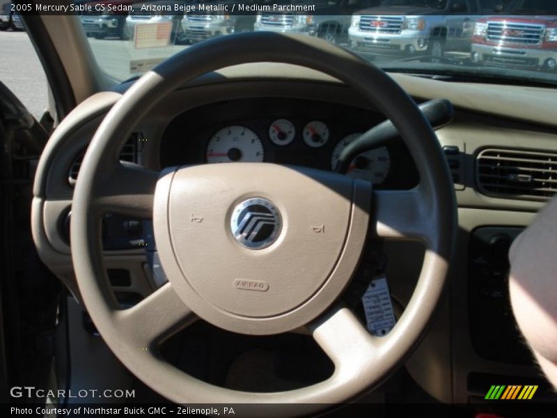 Arizona Beige Metallic / Medium Parchment 2005 Mercury Sable GS Sedan