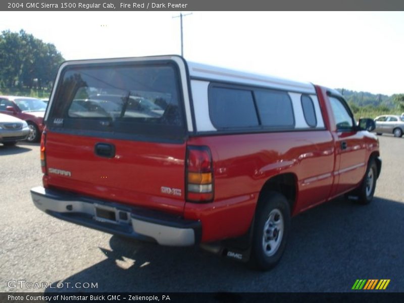 Fire Red / Dark Pewter 2004 GMC Sierra 1500 Regular Cab