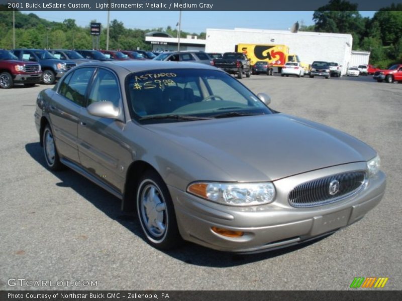 Light Bronzemist Metallic / Medium Gray 2001 Buick LeSabre Custom