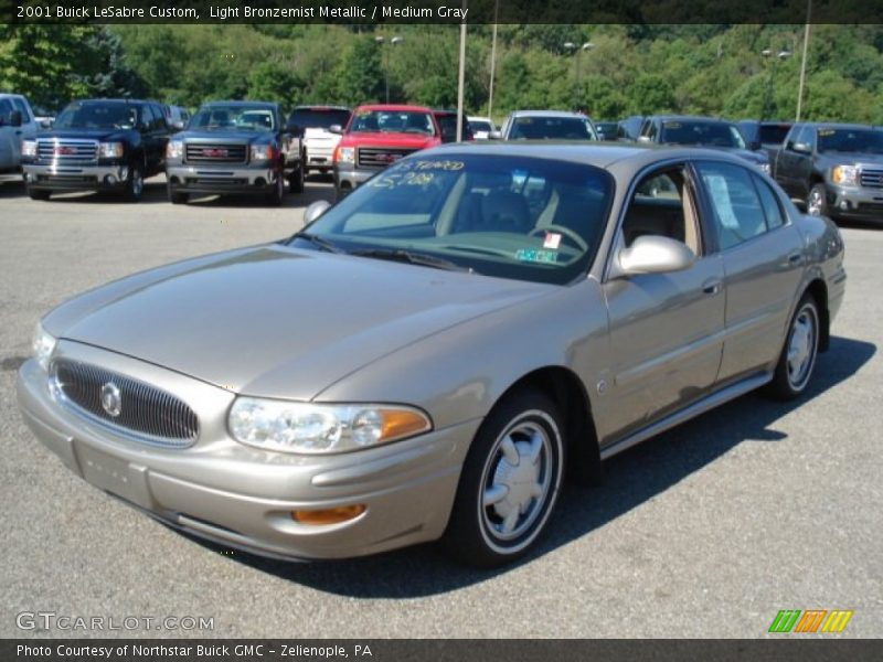Light Bronzemist Metallic / Medium Gray 2001 Buick LeSabre Custom