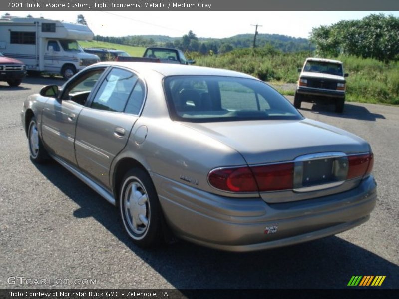 Light Bronzemist Metallic / Medium Gray 2001 Buick LeSabre Custom