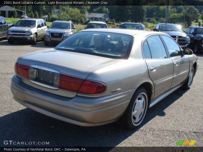 Light Bronzemist Metallic / Medium Gray 2001 Buick LeSabre Custom