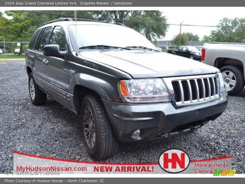 Graphite Metallic / Sandstone 2004 Jeep Grand Cherokee Limited 4x4