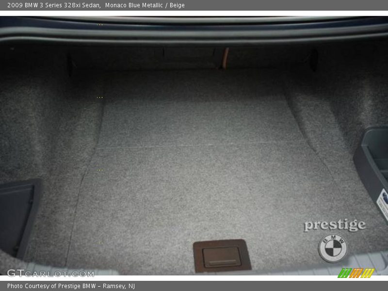 Monaco Blue Metallic / Beige 2009 BMW 3 Series 328xi Sedan