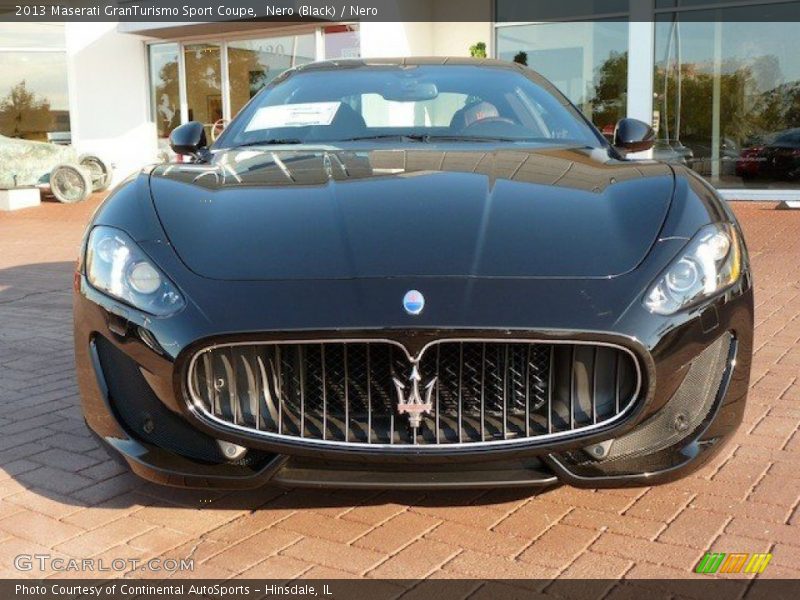 Nero (Black) / Nero 2013 Maserati GranTurismo Sport Coupe
